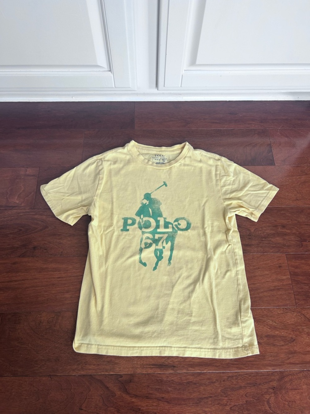 Ralph Lauren Polo boys size medium 10/12 tee shirt m
